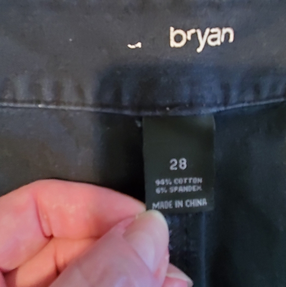 Women's Plus Size, 28, Bryan brand, Dark Blue, Button/ Zip Close, Pants - Picture 3 of 3